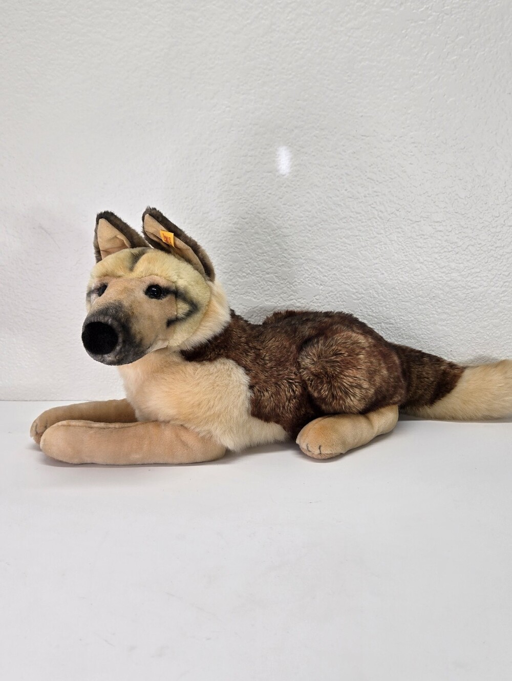 Steiff 24β AKC German Shepherd Dog Realistic Plush Stuffed Animal Kennel Club